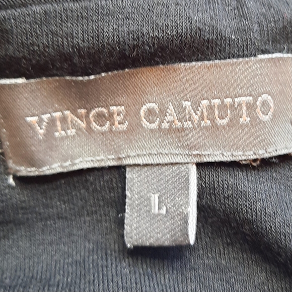 Large Vince Cumuto Maxi Black & White Skirt - Picture 14 of 16